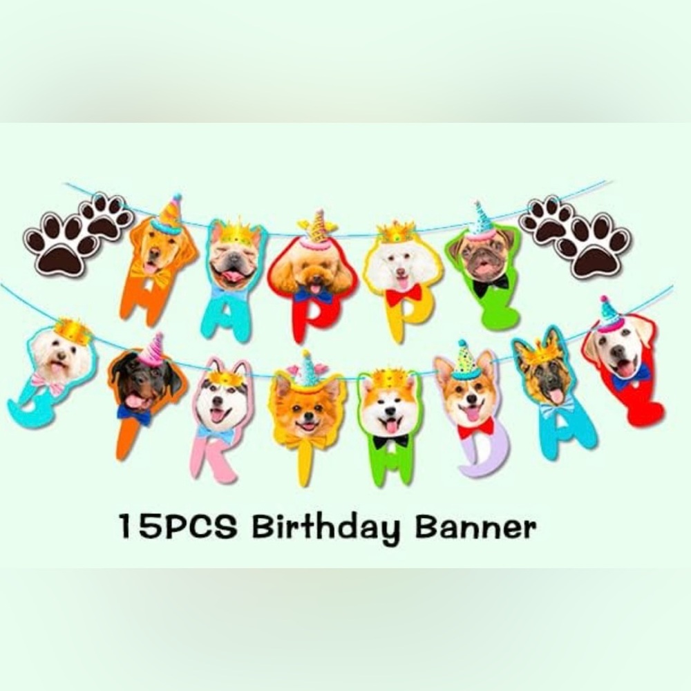 Puppy dog party decorations